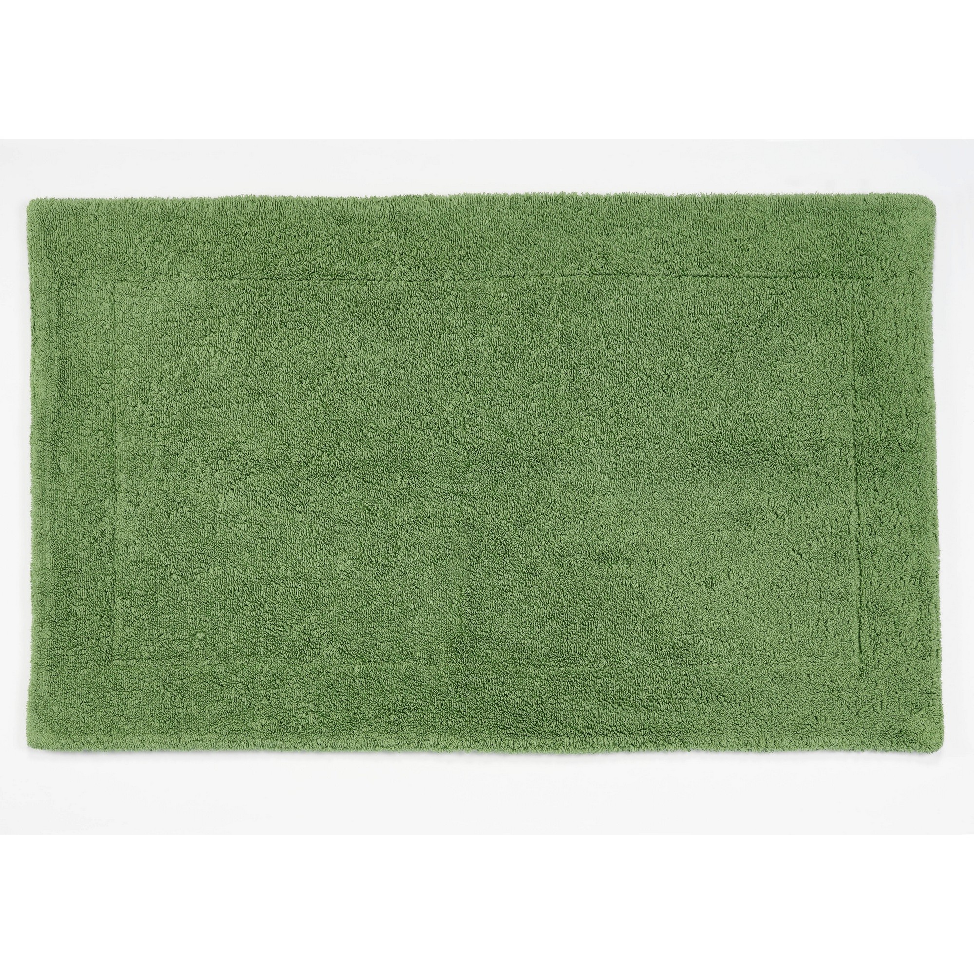 Double Bath Mat 205 By Designer Abyss Habidecor In Forest Green